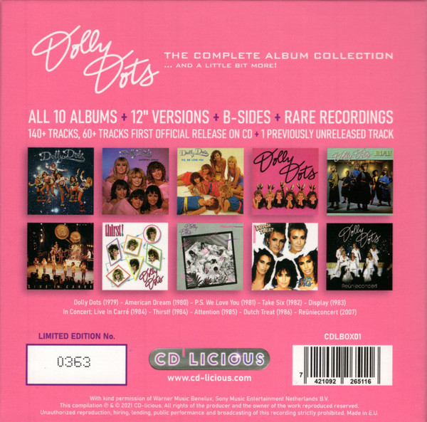 Dolly Dots ‎ The Complete Album Collection And A Little Bit More